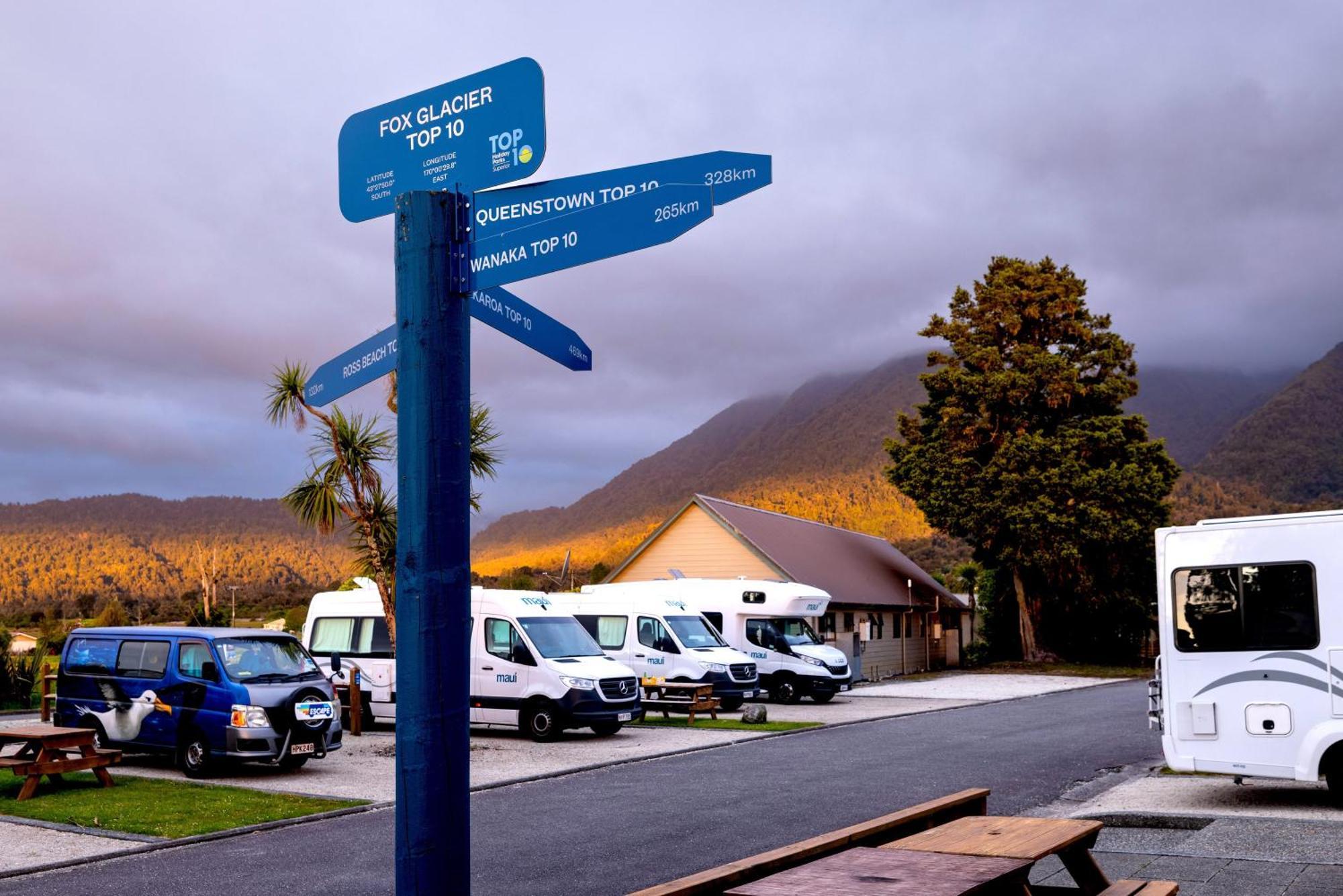 Fox Glacier Top 10 Holiday Park & Motels Екстер'єр фото